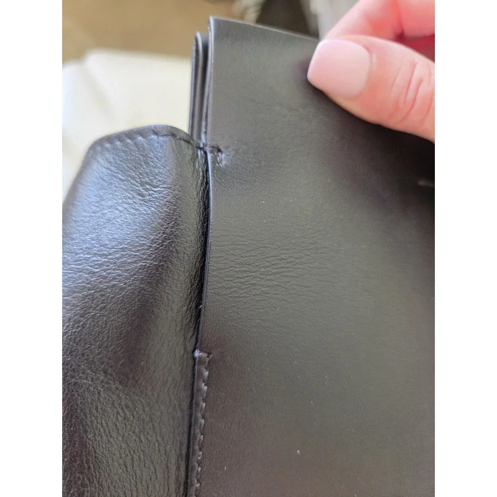 Everlane The Form Crossbody Bag Black Leather Minimalist Made In Italy